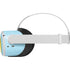 Blue Happy Face Oculus Quest 2 Skin